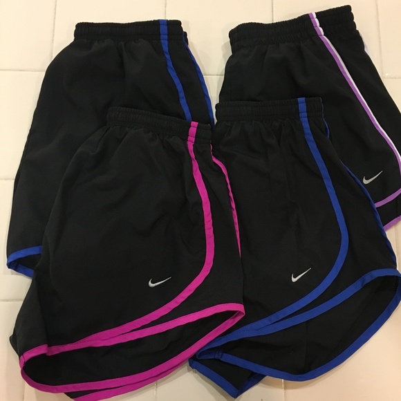Nike Pants - LOT of 4 Nike Tempo Running Shorts Black Sz Small